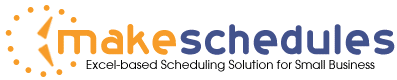 Make Employee Weekly Schedules in Excel