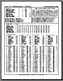 Sports scheduling